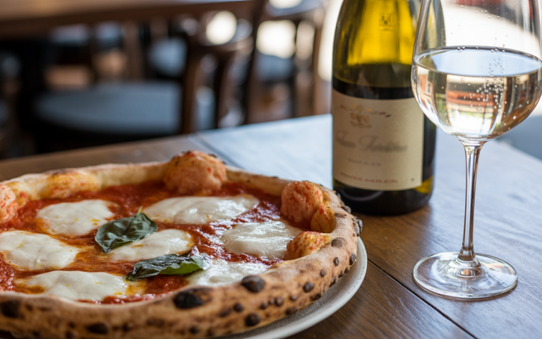 abbinamento pizza e vino