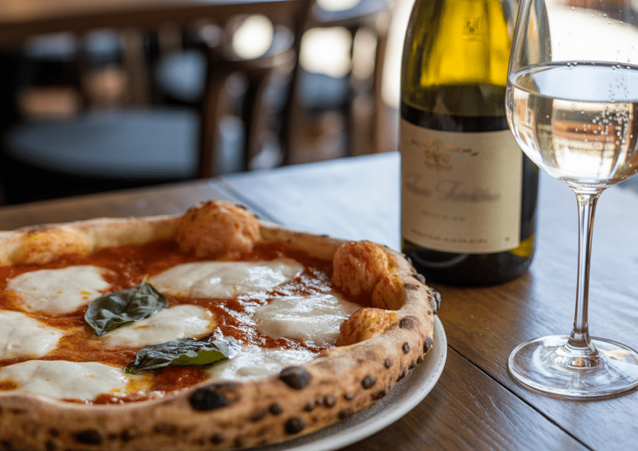 abbinamento pizza e vino