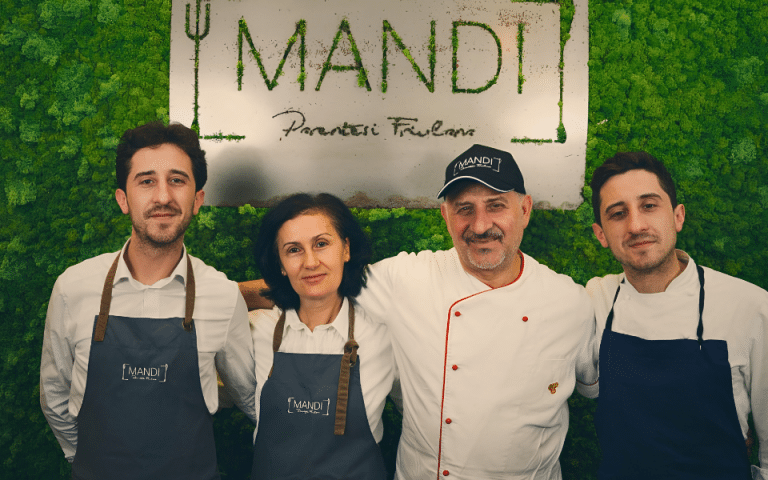 Famiglia proprietaria di Mandi parentesi friulana