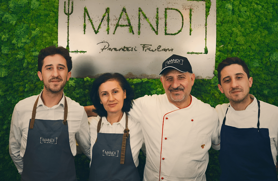 Famiglia proprietaria di Mandi parentesi friulana