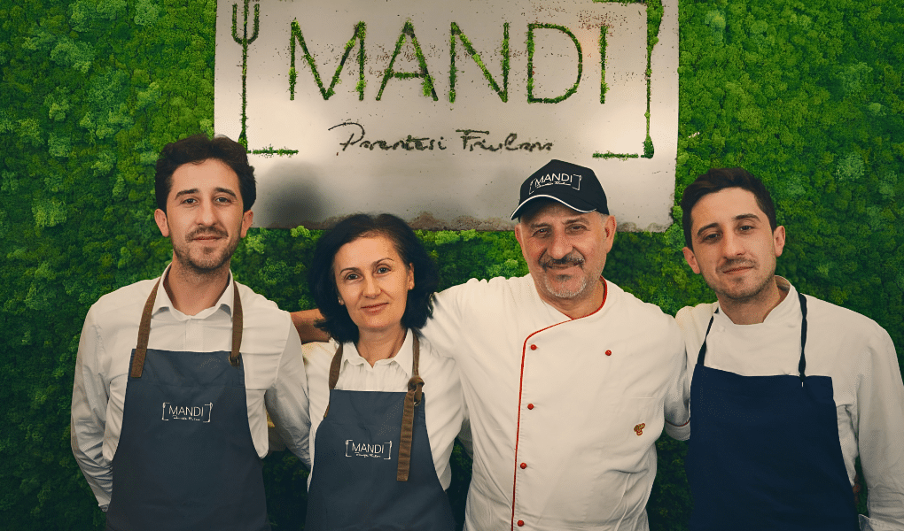 Famiglia proprietaria di Mandi parentesi friulana