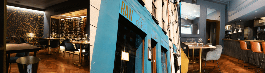 interni ed esterni Raw Restaurant